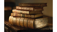 Pile of 5 old books